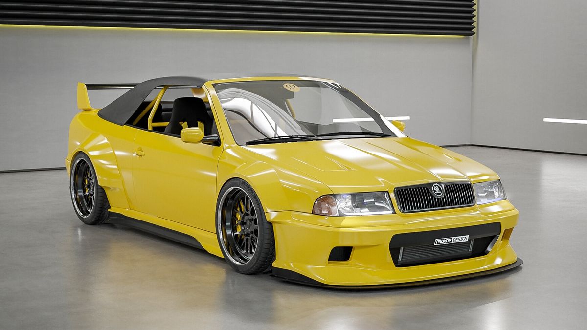 Brutální přestavba: Tahle Octavia 1.9 TDI je hvězdou tuning srazů. Pořád přitom jezdí za čtyři na sto, ale s nebem nad hlavou